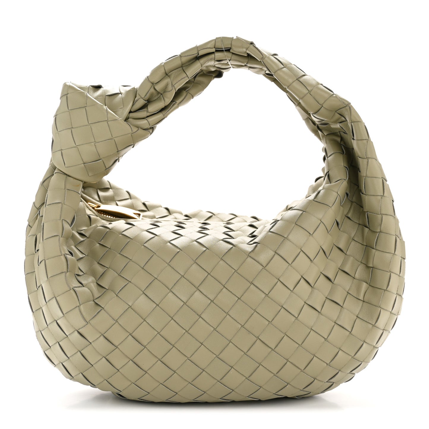 Nappa Intrecciato Teen Jodie Hobo Travertine