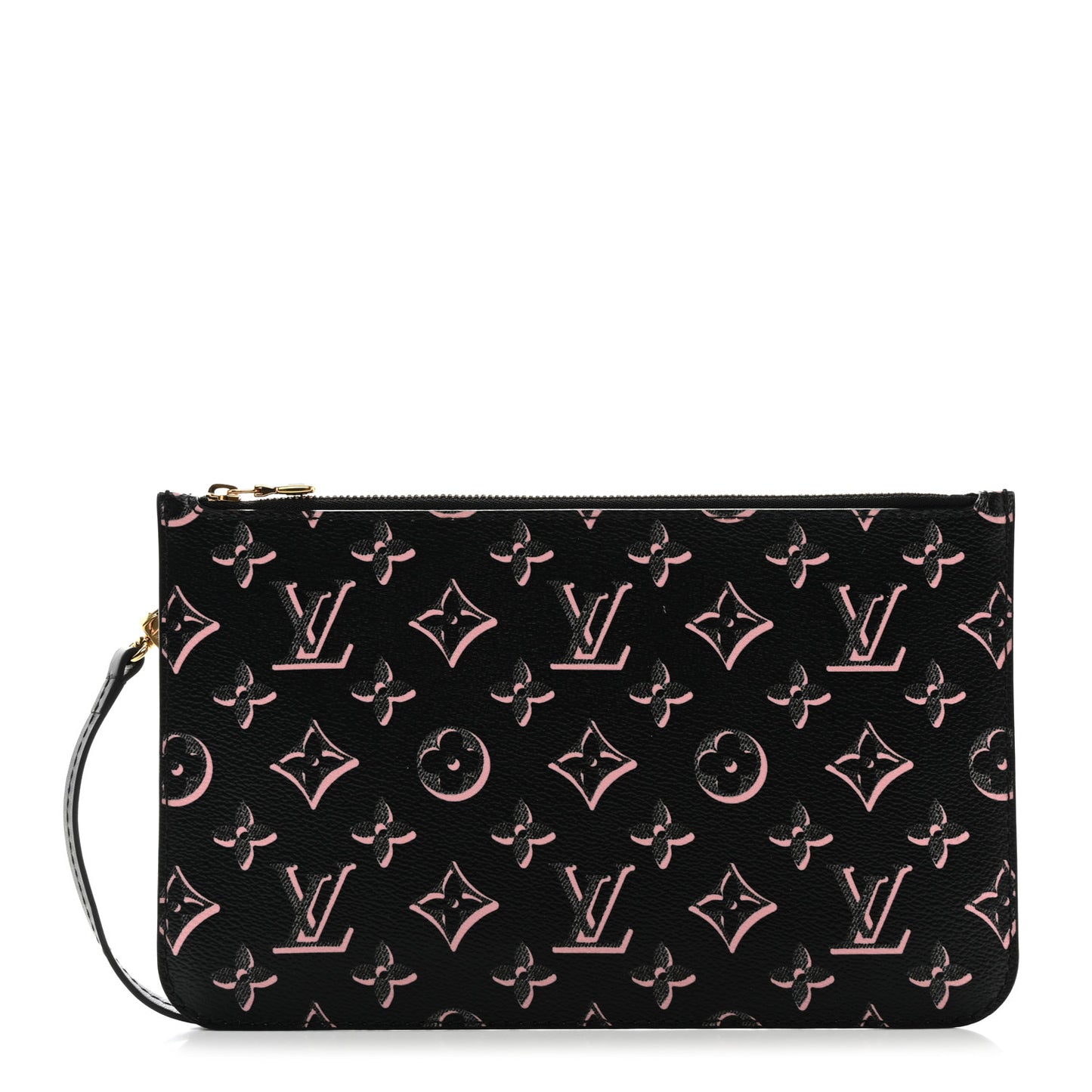 Monogram Fall For You Neverfull MM GM Pochette Black
