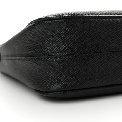 Prada Saffiano Lux Re-Edition 2005 Shoulder Bag Black 9 of 11