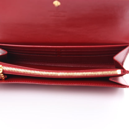 Louis Vuitton Vernis Sarah Wallet Pomme D'Amour 5 of 11