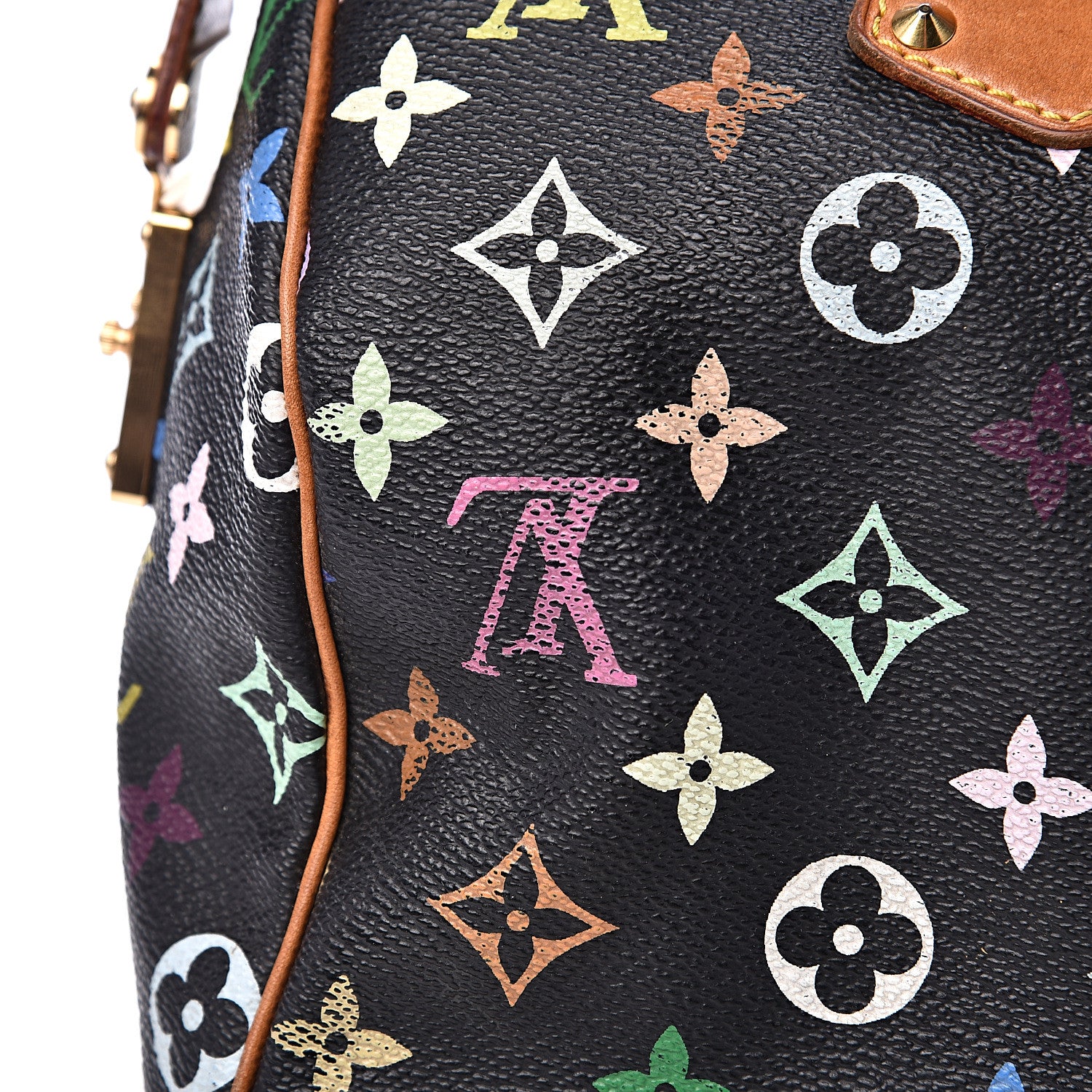 Louis Vuitton Monogram Multicolor Speedy 30 Black 9 of 18