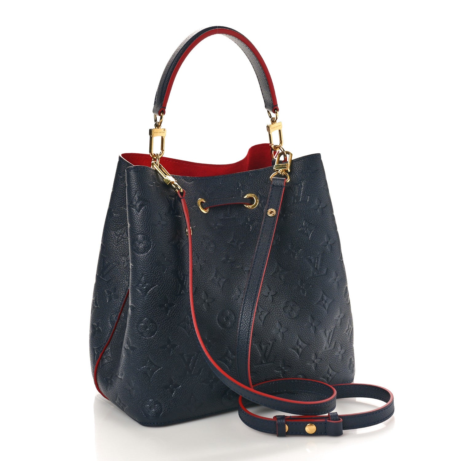 Louis Vuitton Empreinte Neonoe MM Marine Rouge 3 of 8
