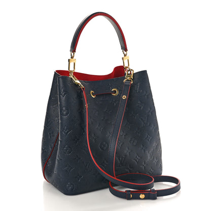 Louis Vuitton Empreinte Neonoe MM Marine Rouge 3 of 8