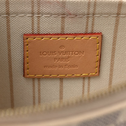 Louis Vuitton Damier Azur Neverfull MM GM Pochette 6 of 7