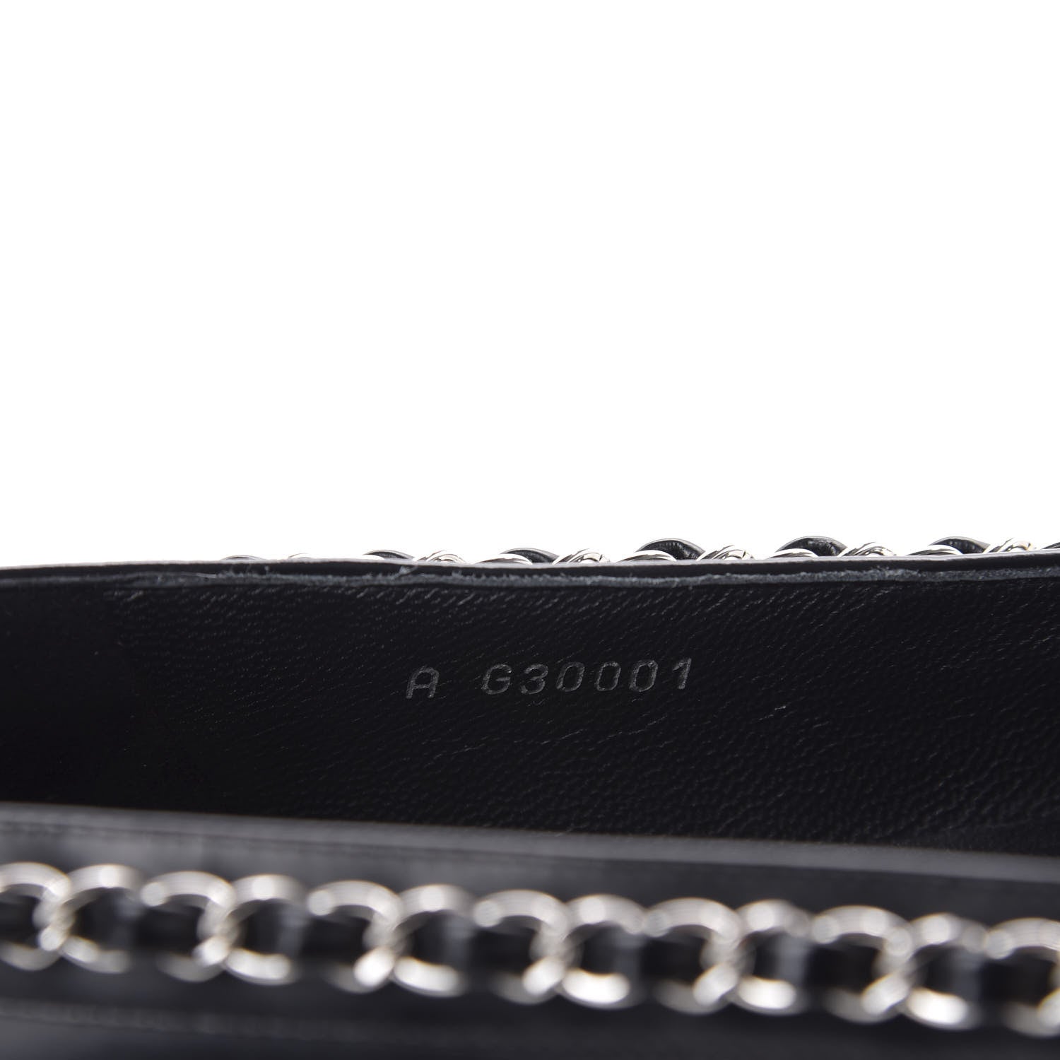 Chanel Calfskin Chain Mocassin Loafers 39 Black 11 of 11