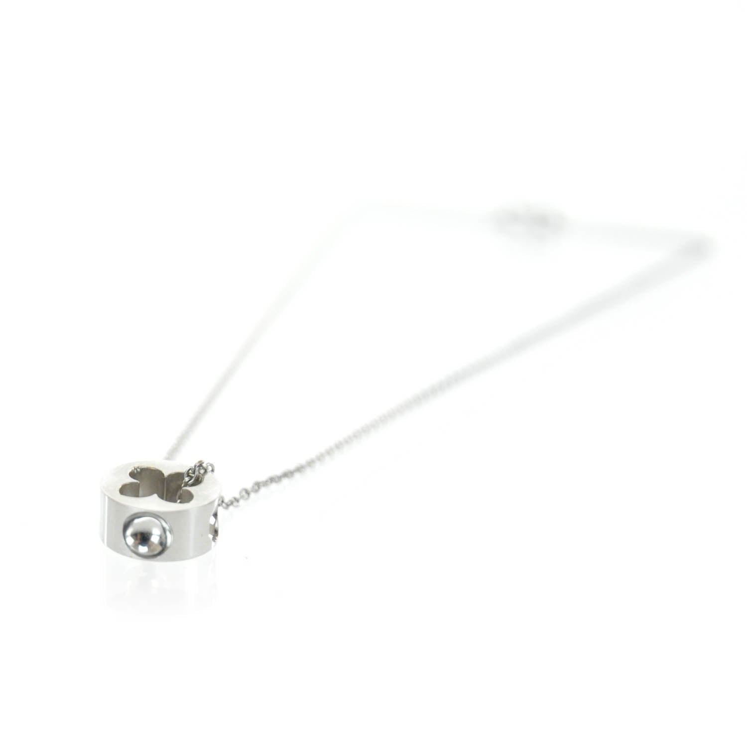 Louis Vuitton Empreinte White Gold Pendent Necklace 1 of 4