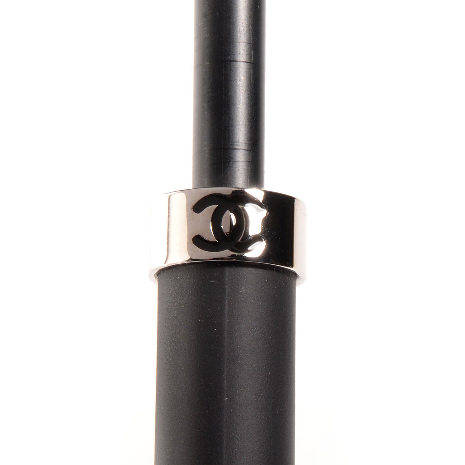 Chanel Coco Mademoiselle CC Graffiti Umbrella Blue Black 7 of 10