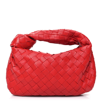 Bottega Veneta Nappa Intrecciato Mini Jodie Red 1 of 11