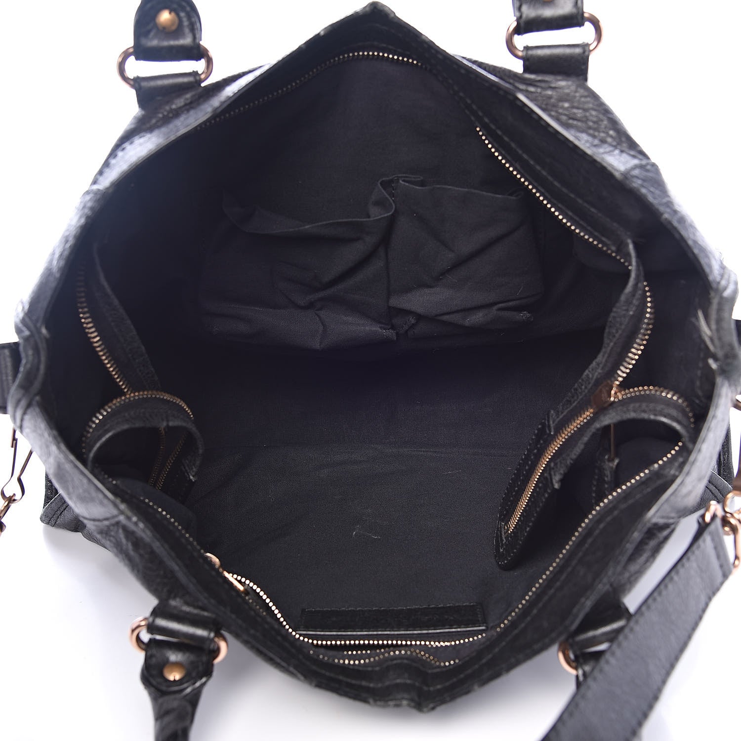 Balenciaga Agneau Giant 12 Rose Gold Hardware City Black 5 of 17