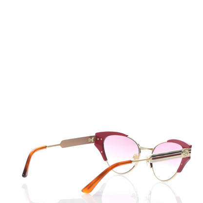 Gucci Cat Eye Web Sunglasses GG0522S Red 4 of 6