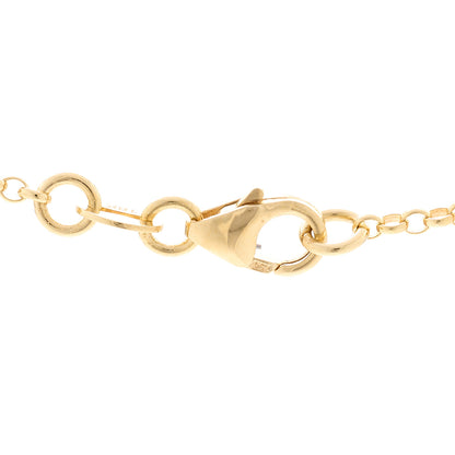 Foundrae 18K Yellow Gold Diamond Internal Compass Stationary Necklace 4 of 5