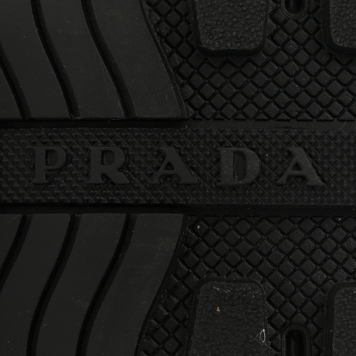 Re-Nylon Piuma Logo Quilted 45mm Sneakers 36.5 Black
