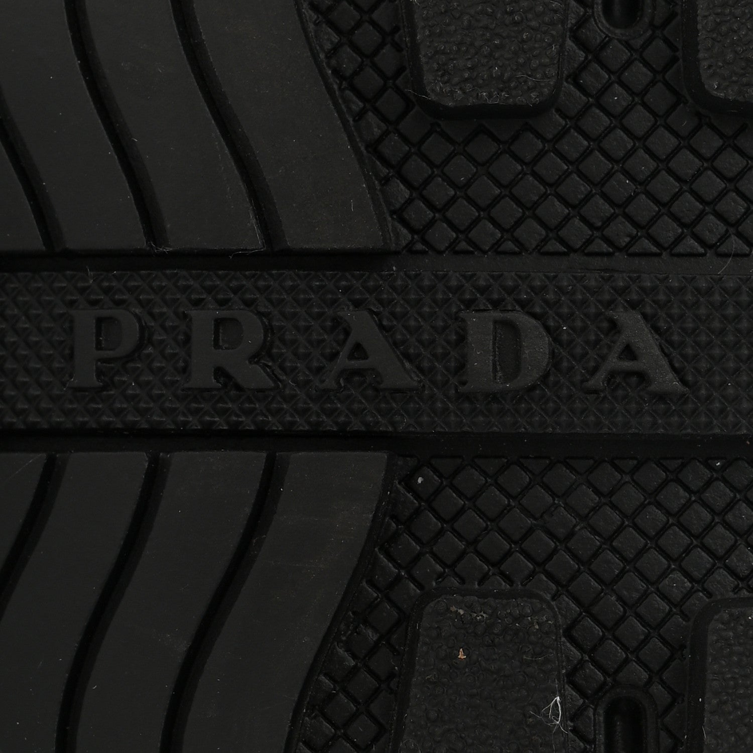Prada Re-Nylon Piuma Logo Quilted 45mm Sneakers 36.5 Black 7 of 10