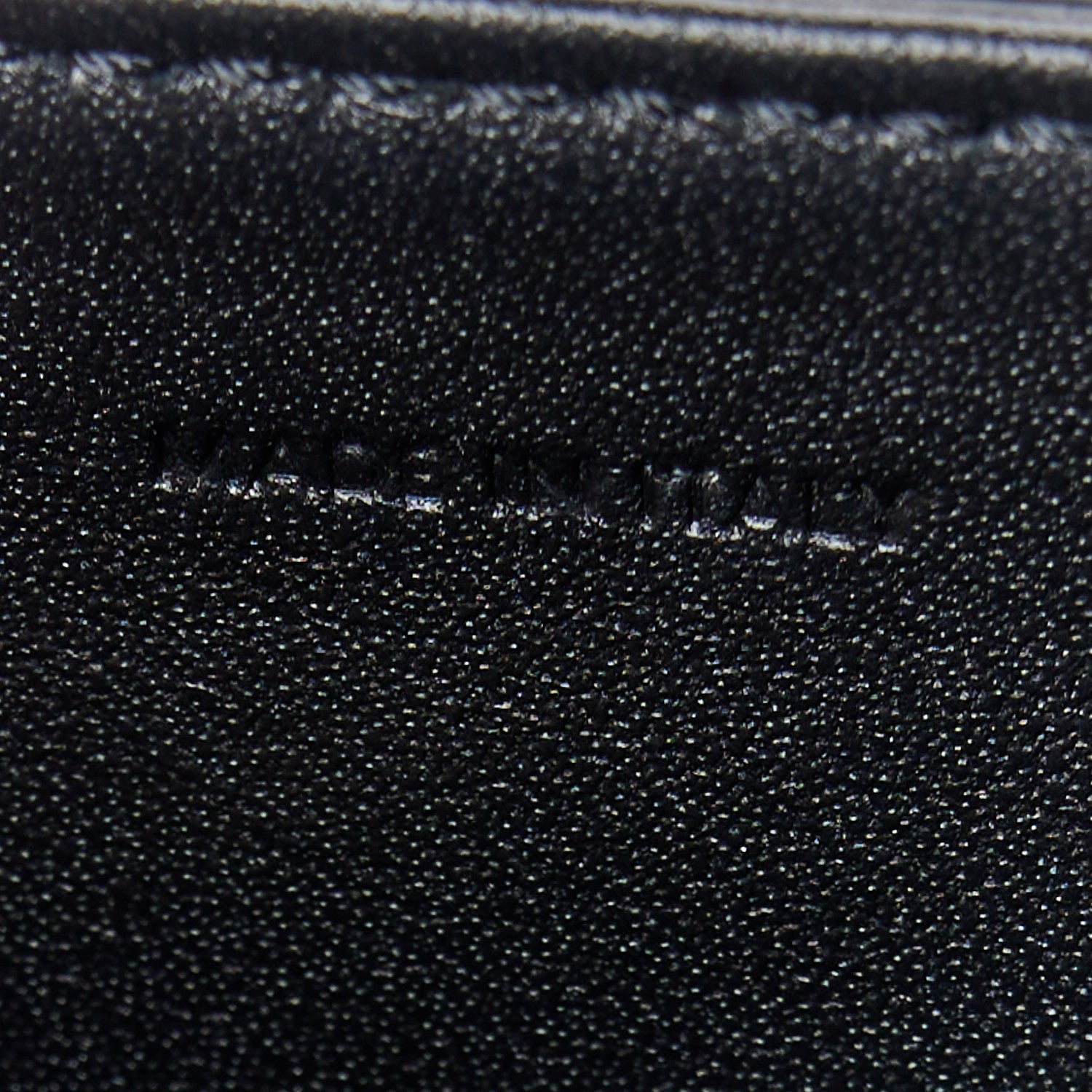 Celine Satinated Calfskin Mini 16 Top Handle Bag Black 6 of 14