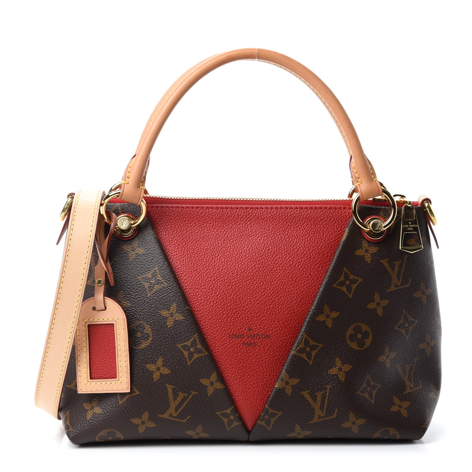 Louis Vuitton Monogram V Tote BB Cherry 1 of 10