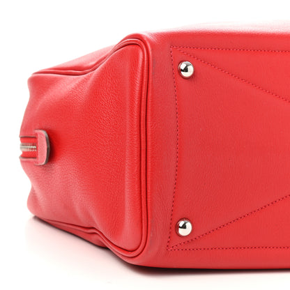 Hermes Taurillon Novillo Victoria II 35 Geranium 8 of 11