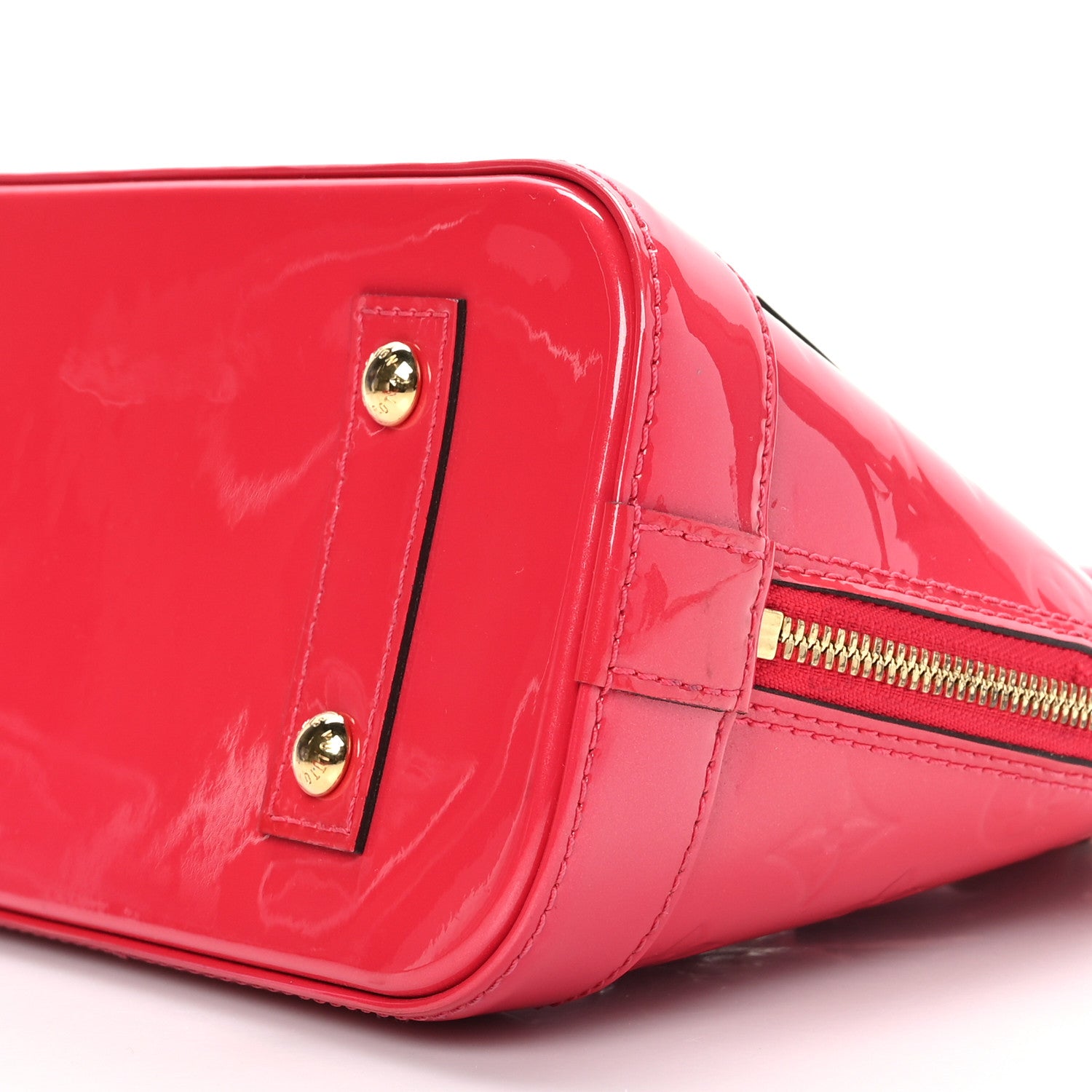 Louis Vuitton Vernis Alma BB Rose Indien 8 of 9