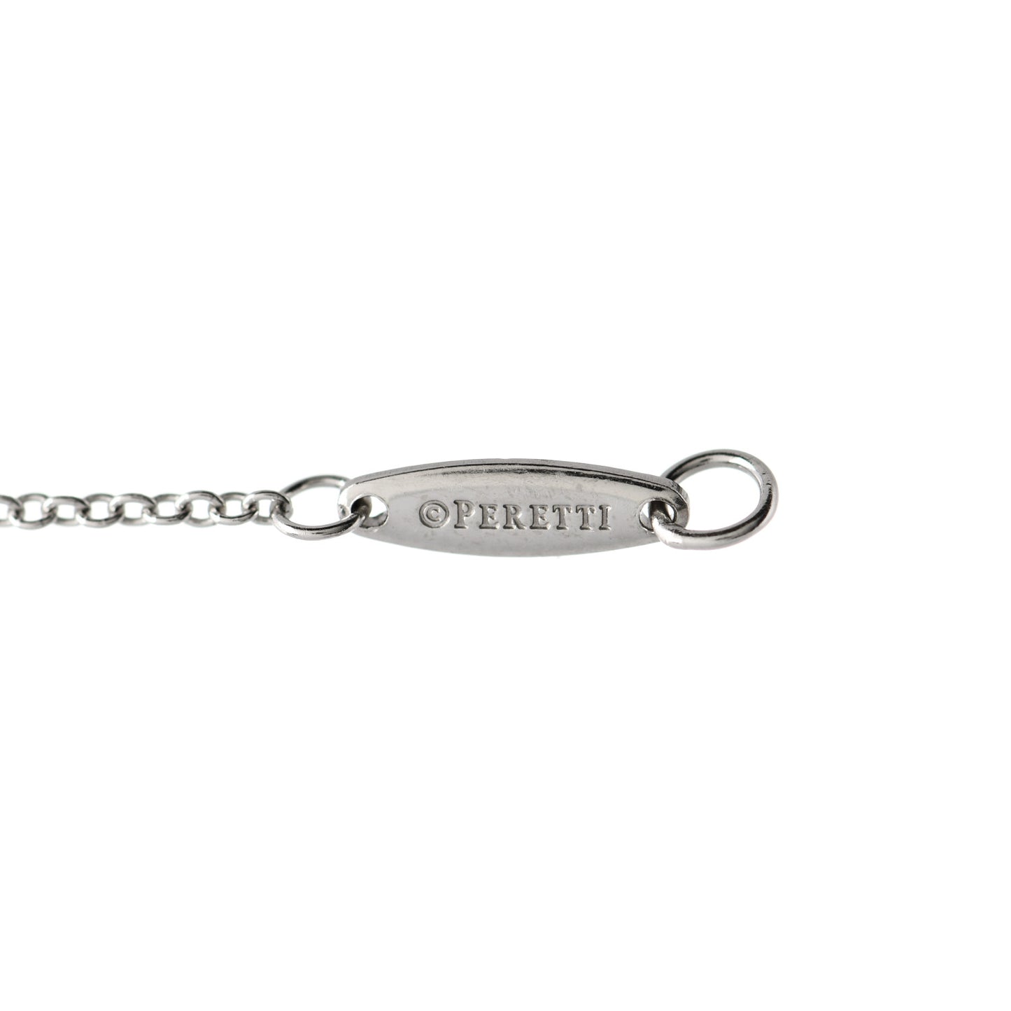 Platinum Diamond .15ctw Elsa Peretti Diamonds by the Yard Station Bracelet