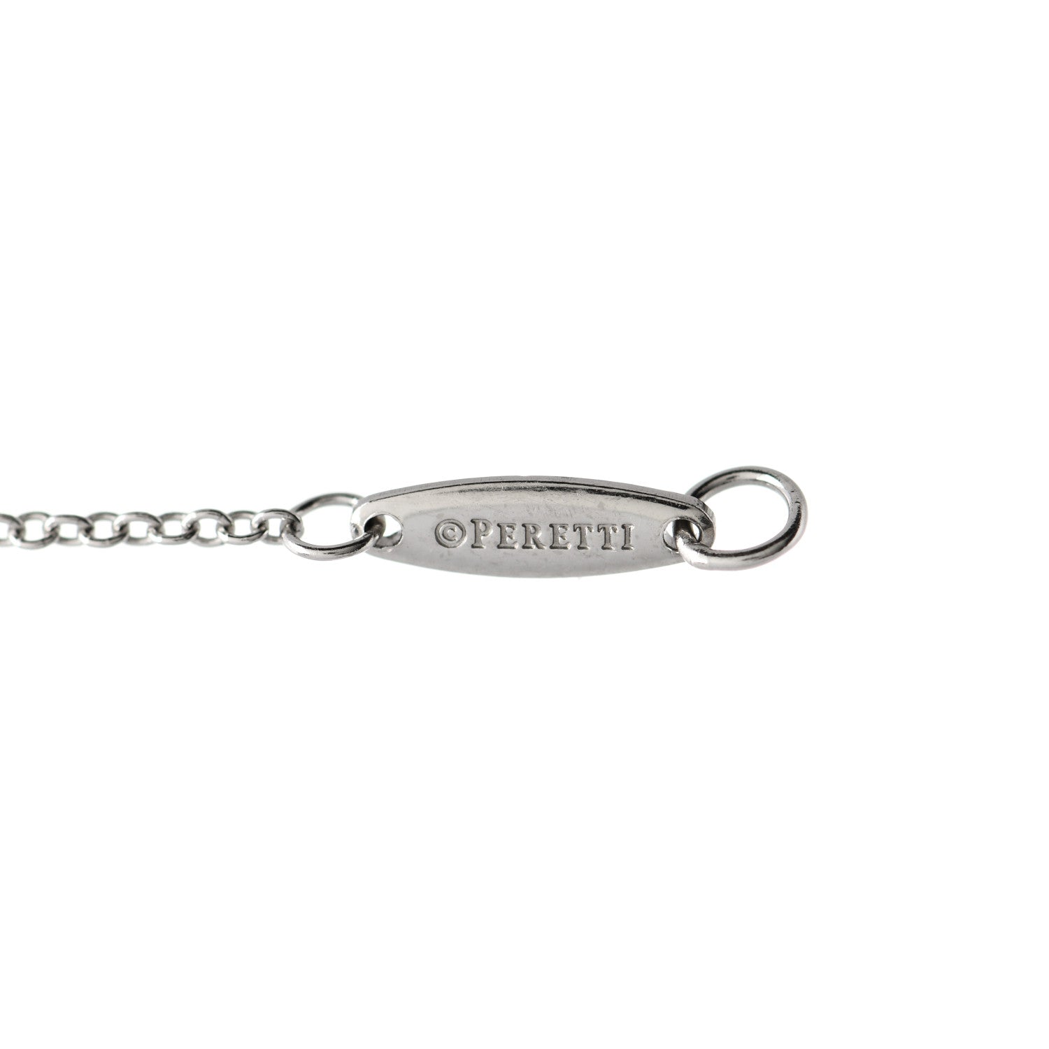 Tiffany Platinum Diamond .15ctw Elsa Peretti Diamonds by the Yard Station Bracelet 4 of 5
