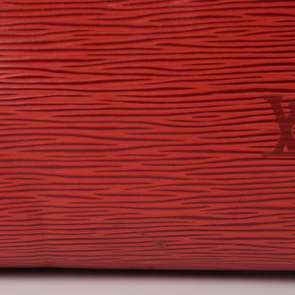 Louis Vuitton Epi Speedy 25 Castillan Red 14 of 17