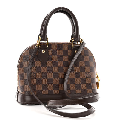 Louis Vuitton Damier Ebene Alma BB 3 of 9