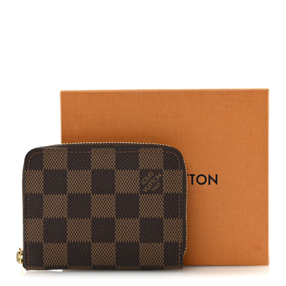 Louis Vuitton Damier Ebene Zippy Coin Purse 9 of 9
