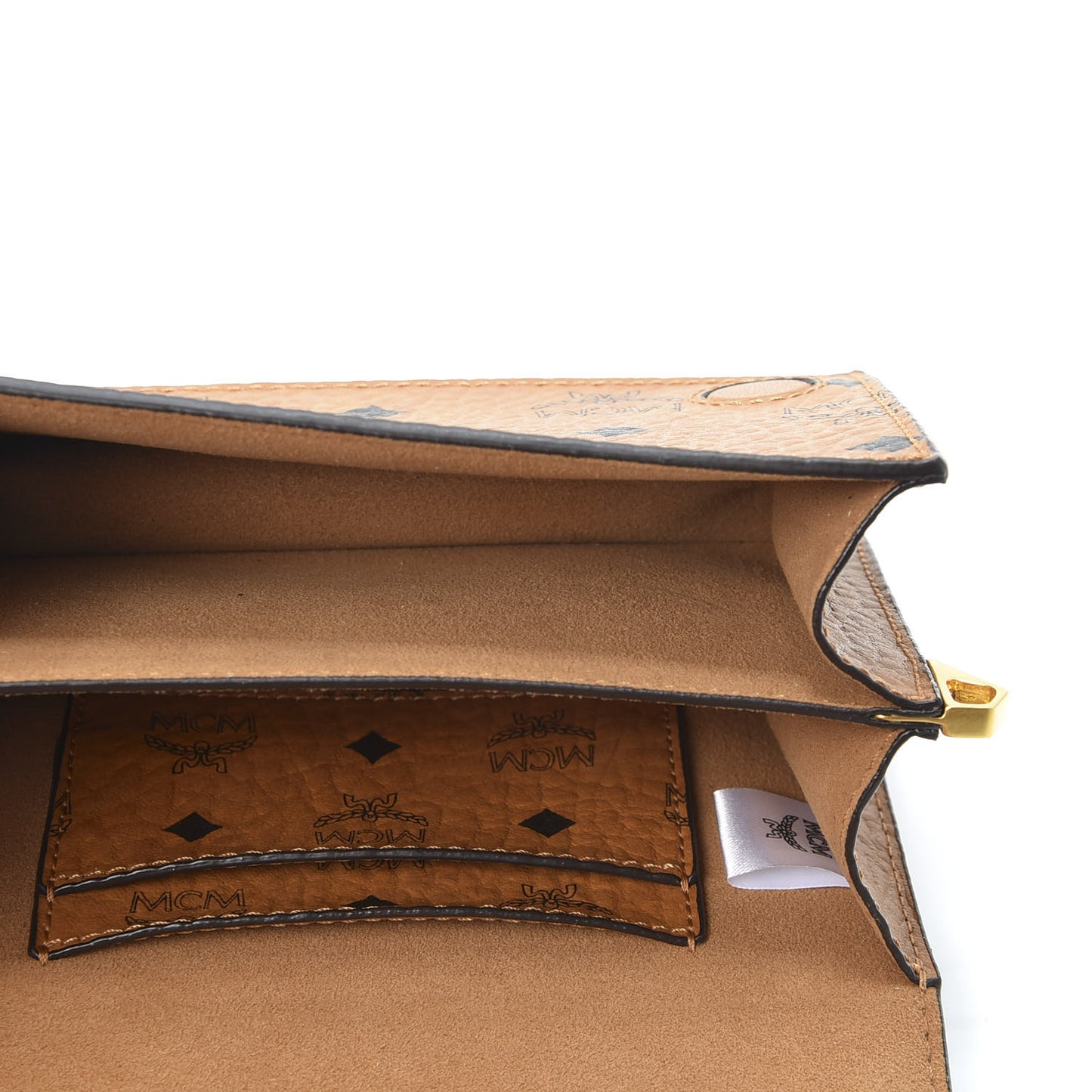 Visetos Mini Rabbit Crossbody Bag Cognac