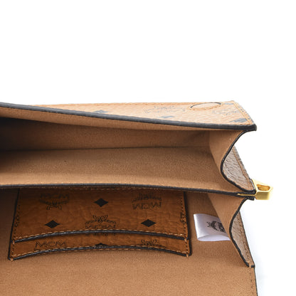 MCM Visetos Mini Rabbit Crossbody Bag Cognac 4 of 8