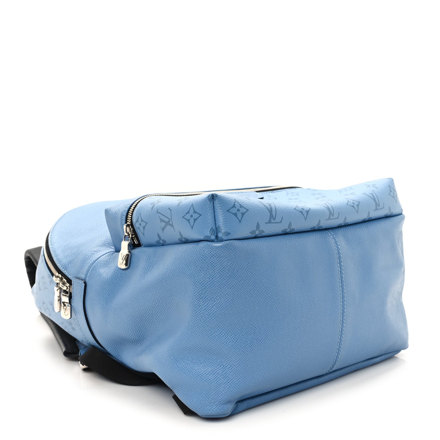 Taiga Monogram Discovery Backpack PM Blue Lagoon