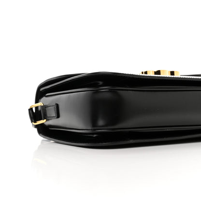 Celine Shiny Calfskin Medium Triomphe Black 11 of 14