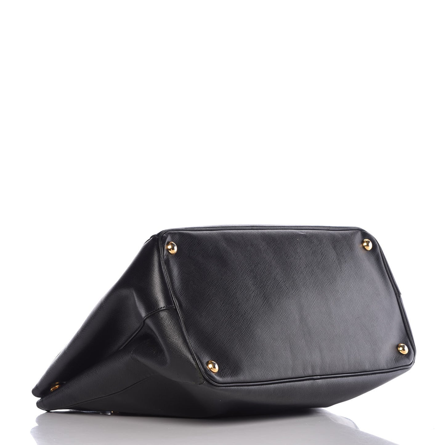 Saffiano Lux Large Tote Black