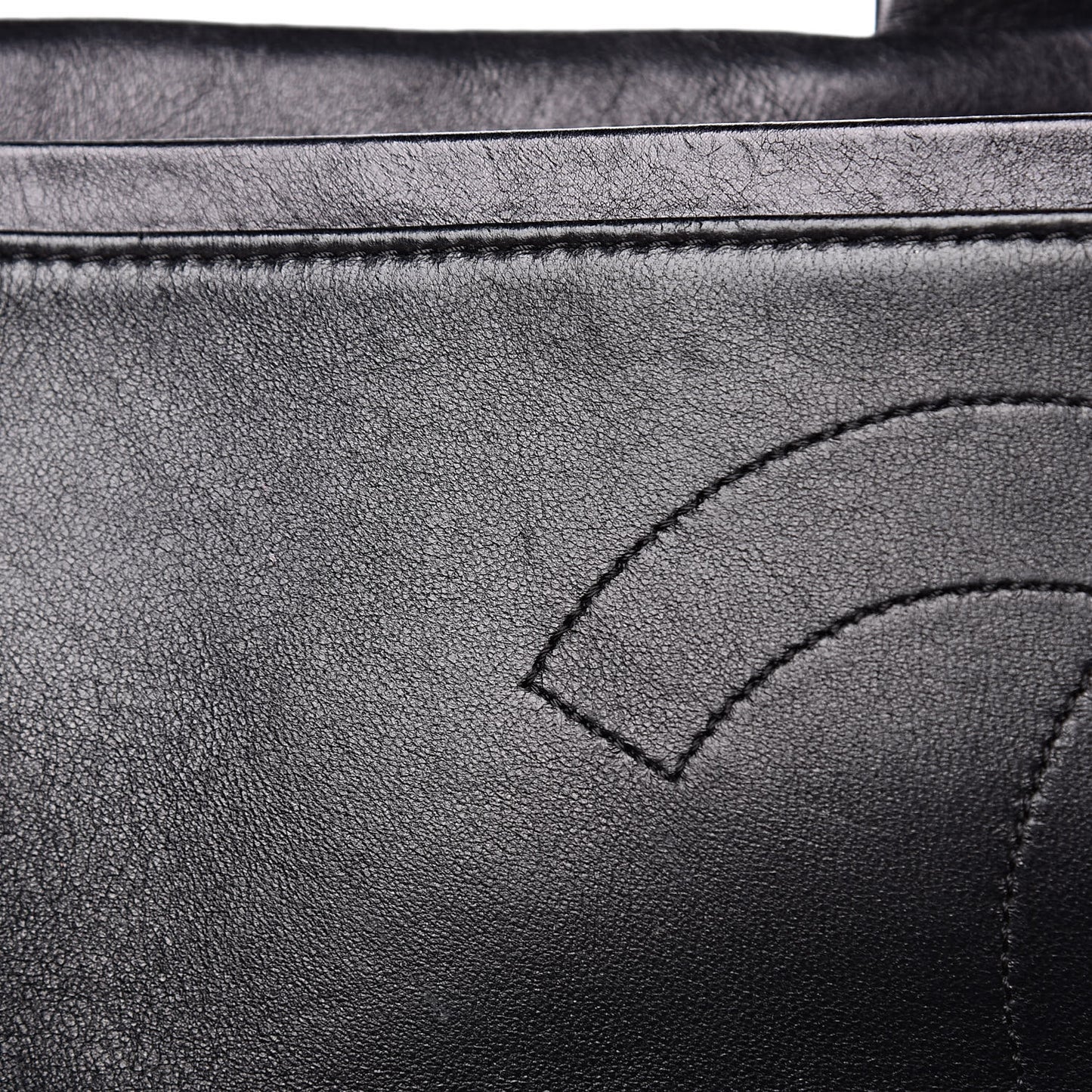 Metallic Aged Calfskin Quilted 2.55 Reissue 227 Flap So Black