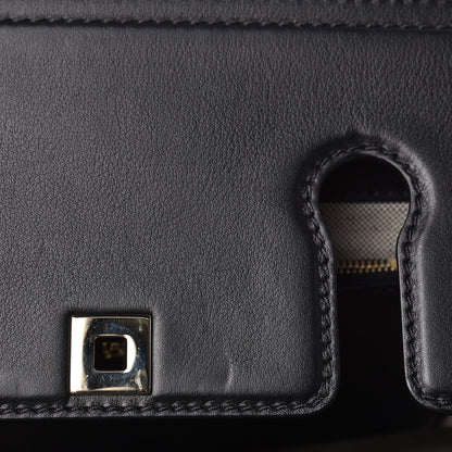 Versace Calfskin Large Palazzo Empire Bag Black 10 of 23