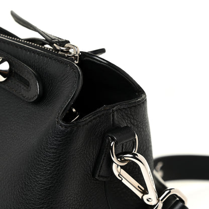 Fendi Vitello Dolce Marmol Large By The Way Boston Bag Black 18 of 21