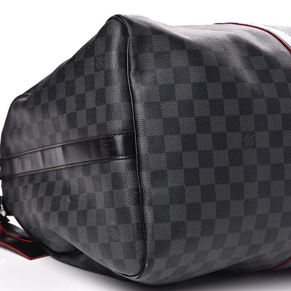 Louis Vuitton Damier Graphite Keepall Bandouliere 55 6 of 22