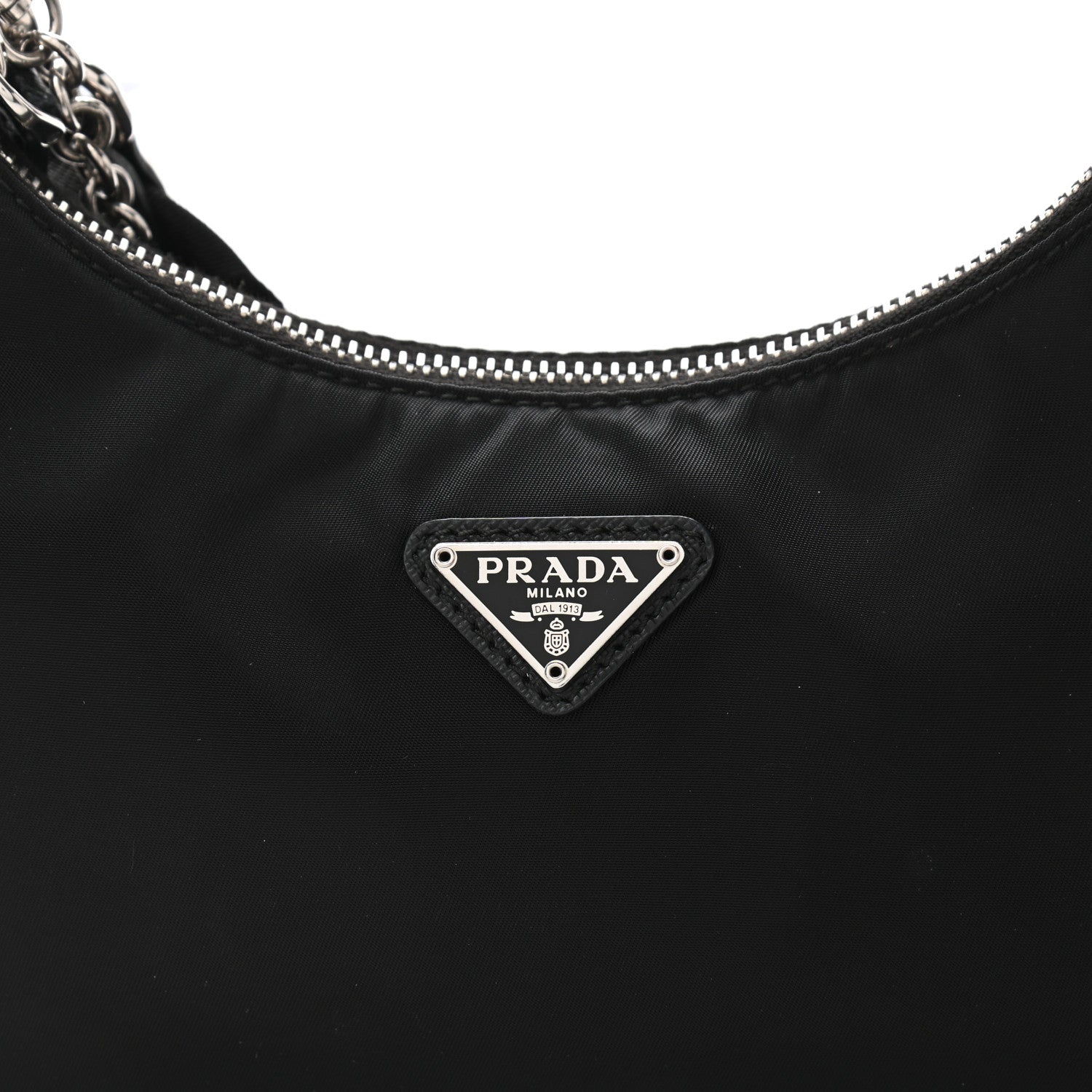 Prada Nylon Re-Edition 2005 Shoulder Bag Black 9 of 13