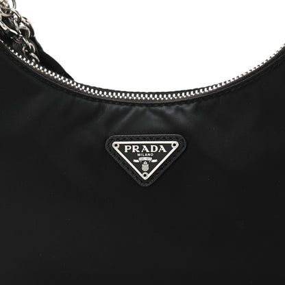 Prada Nylon Re-Edition 2005 Shoulder Bag Black 9 of 13