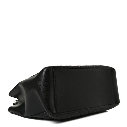 Chanel Caviar Quilted Grand Shopping Tote GST Black 4 of 14