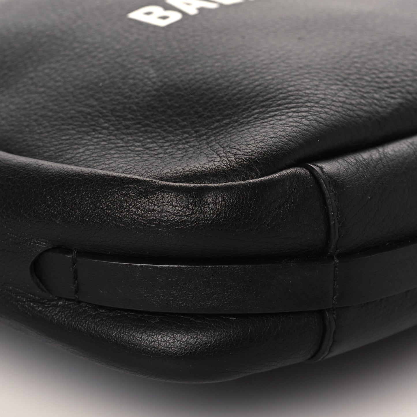Calfskin Logo S Everyday Camera Bag Black
