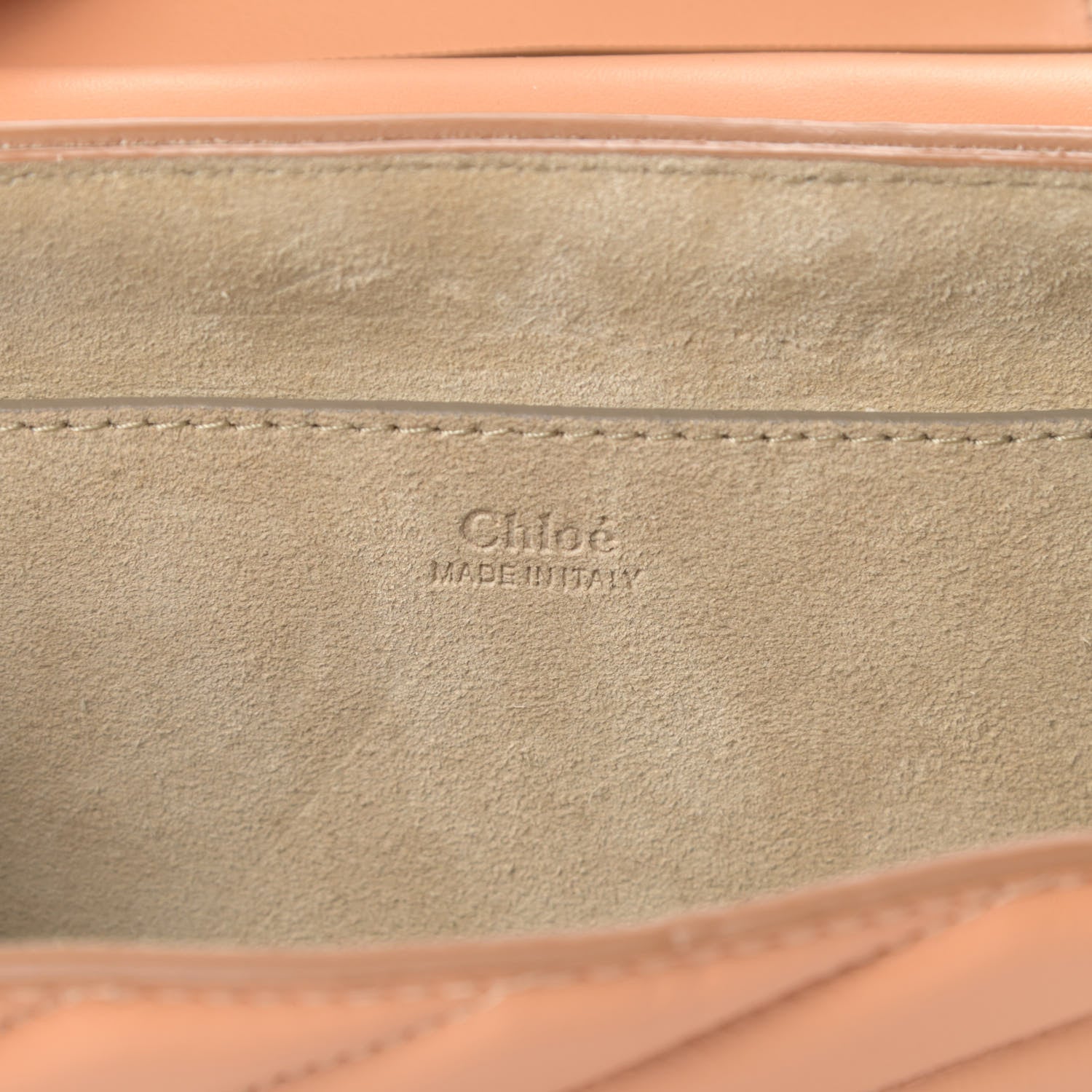 Chloe Calfskin Quilted Mini Drew Bijou Shoulder Bag Blushy Pink 6 of 11