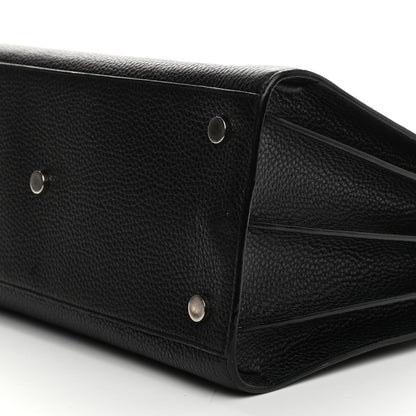 Saint Laurent Grained Calfskin Large Sac De Jour Carryall Black 8 of 9