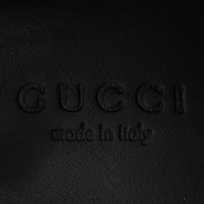 Gucci Magnum Calfskin Flores Ankle Boots 37.5 Black 6 of 9