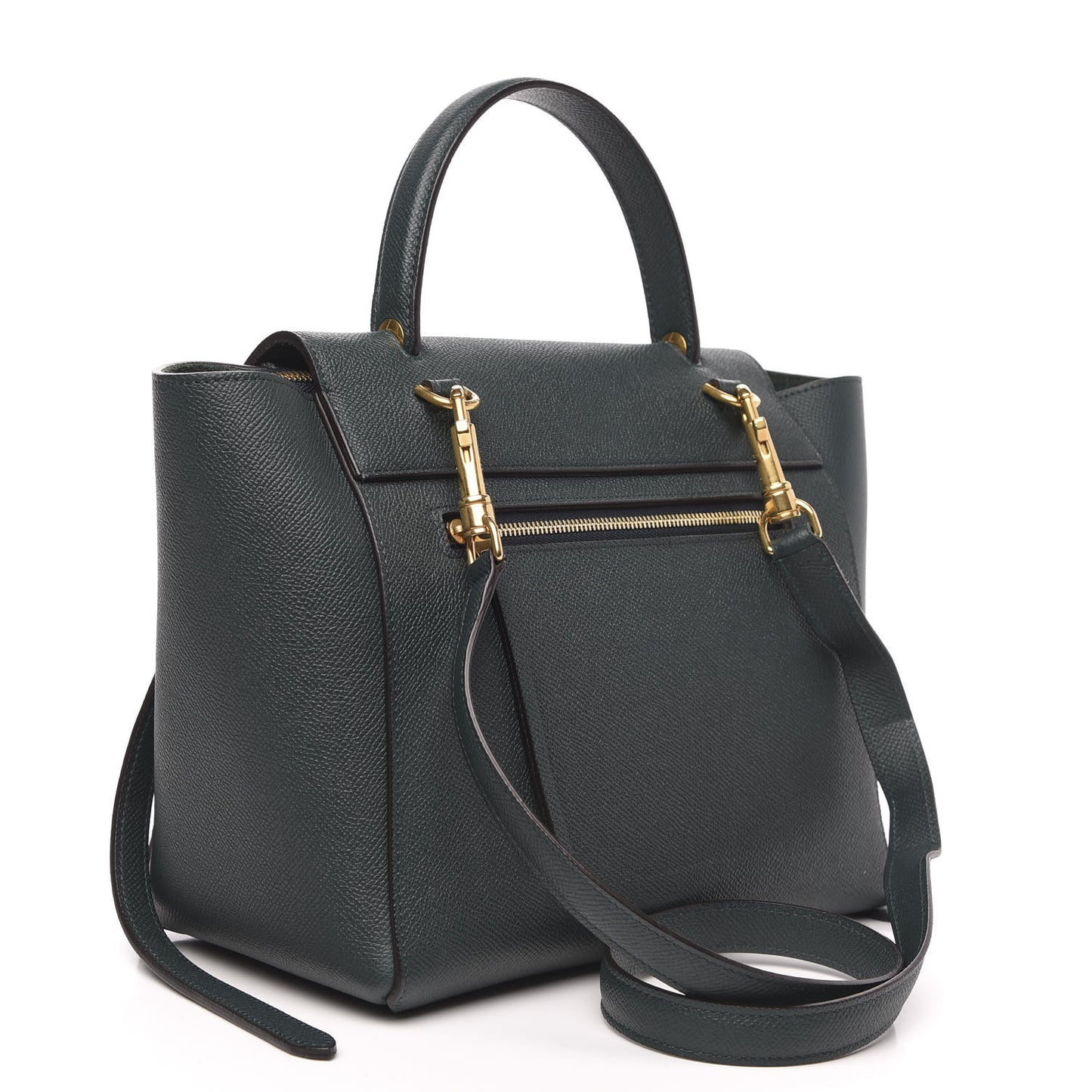 Baby Grained Calfskin Micro Belt Bag Amazone