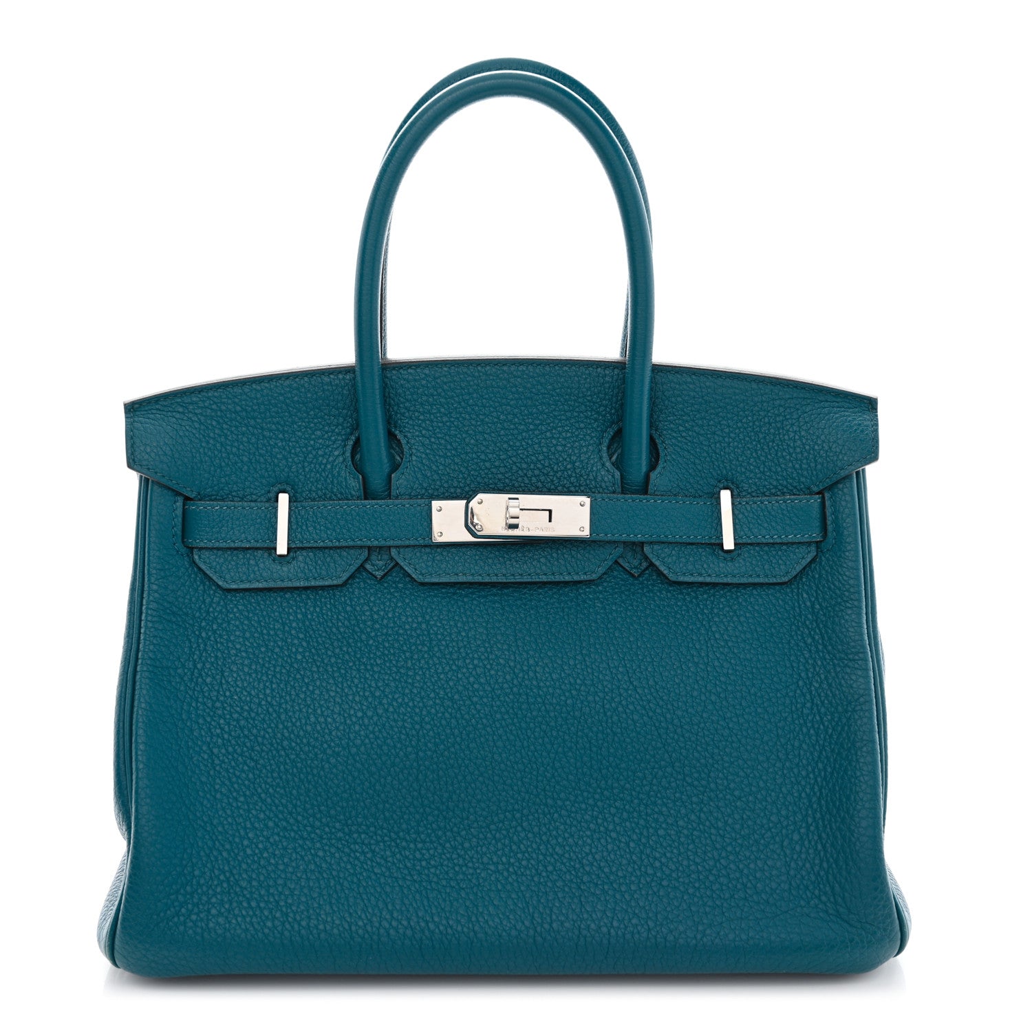 Hermes Togo Birkin 30 Bleu Izmir 1 of 12