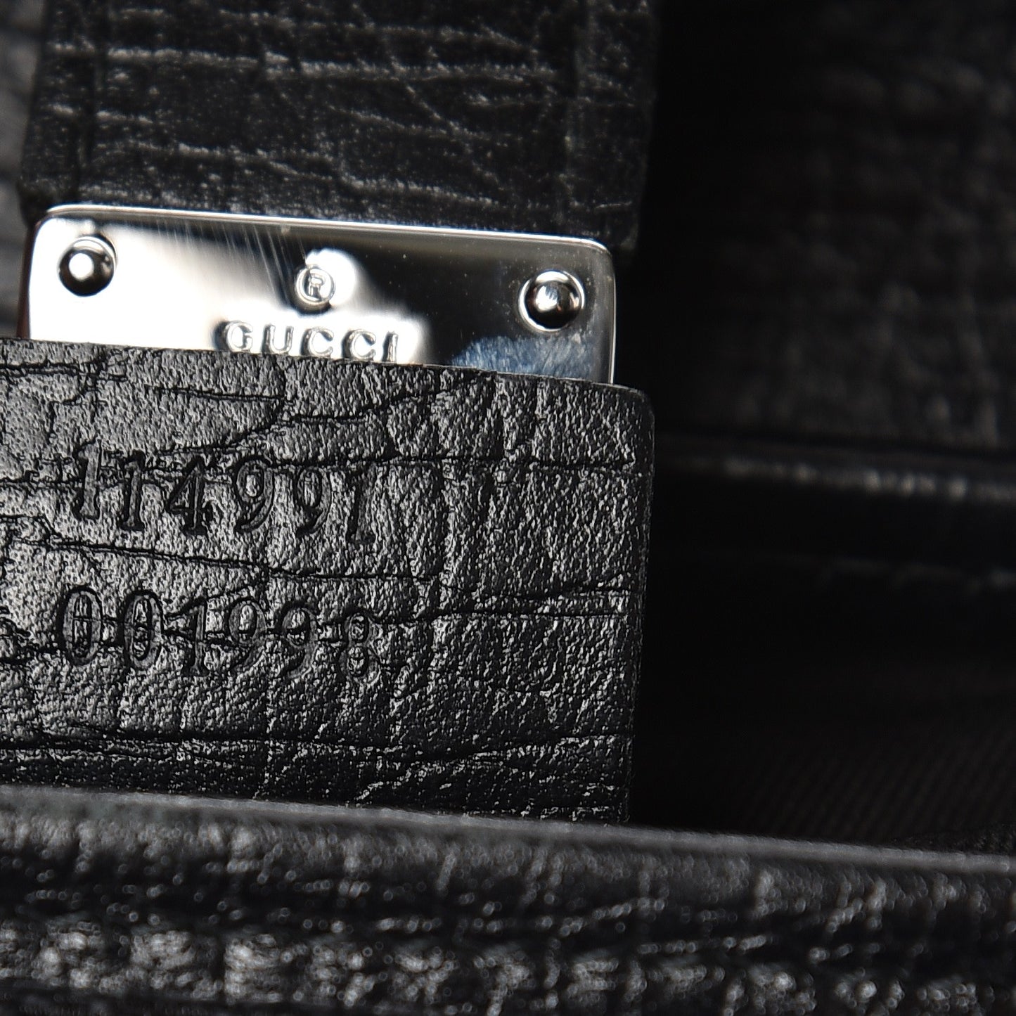 Monogram Small Bamboo Bullet Black