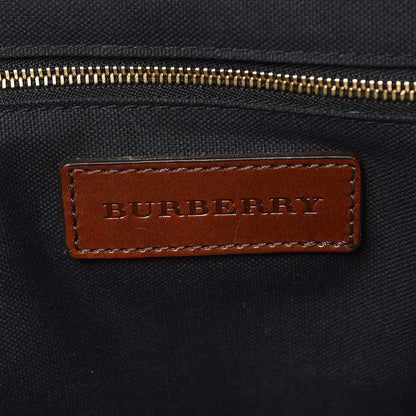 Burberry Bridle Calfskin House Check Small Orchard Bowling Bag Deep Claret 6 of 12
