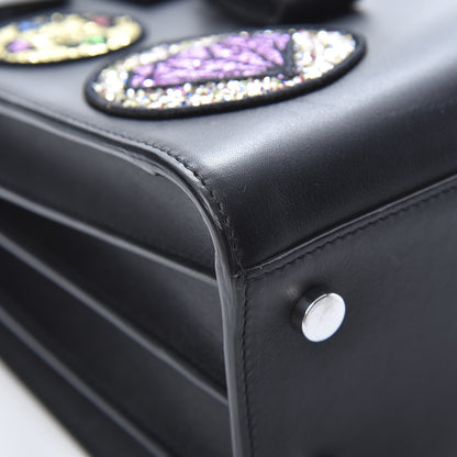 Saint Laurent Calfskin Patchwork Baby Sac De Jour Black Multi 9 of 19