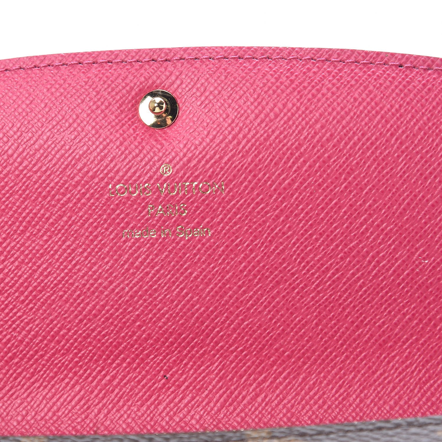Louis Vuitton Monogram Bloom Flower Emilie Wallet 6 of 7