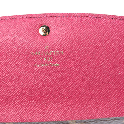 Louis Vuitton Monogram Bloom Flower Emilie Wallet 6 of 7