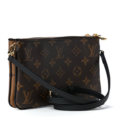 Louis Vuitton Reverse Monogram Giant Double Zip Pochette 2 of 4